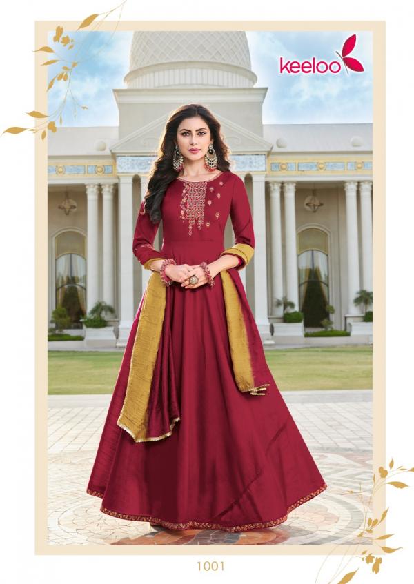 Keeloo Gracie Vol 1 Viscose Slub Designer Readymade Suit